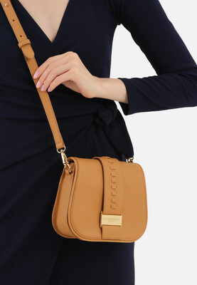 Kadın Omuz Çantası-Camel 