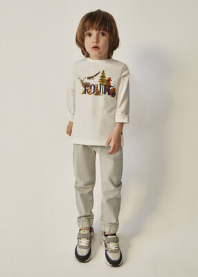 Erkek Çocuk Pantolon-Gri 