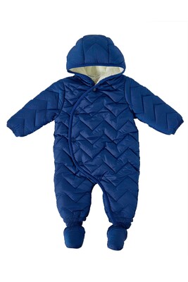 Erkek Bebek Astronot Tulum-Lacivert 