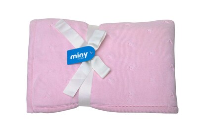 Kız Bebek Battaniye-Pembe 