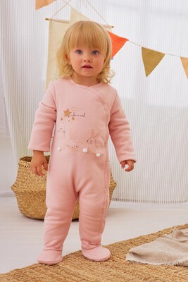 Kız Bebek Uyku Tulumu-Pembe 