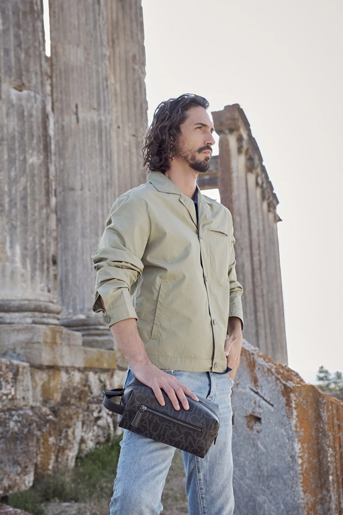 Erkek El Çantası-Siyah 