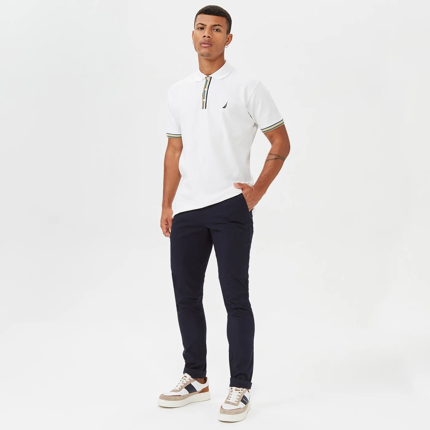 Erkek Slım Fıt Chıno Pantolon-Antrasit 