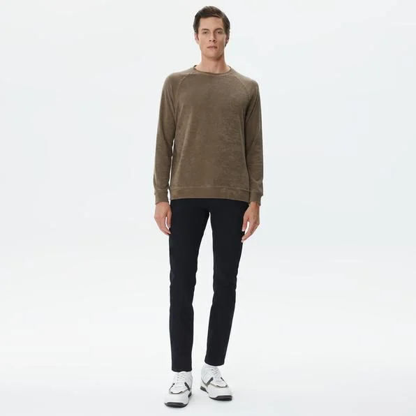 Erkek Slim Fit Pantolon - Siyah 