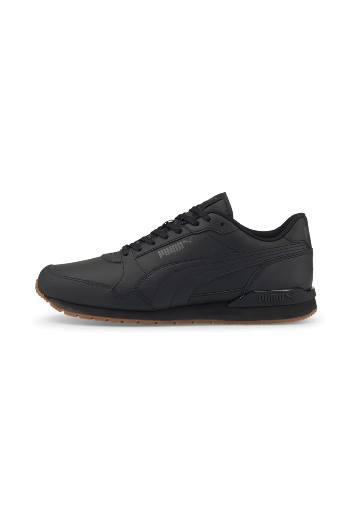 38485504 St Runner V3 L Puma Black-Puma Black-Gum,Erkek Spor Ayakkabı-Siyah 