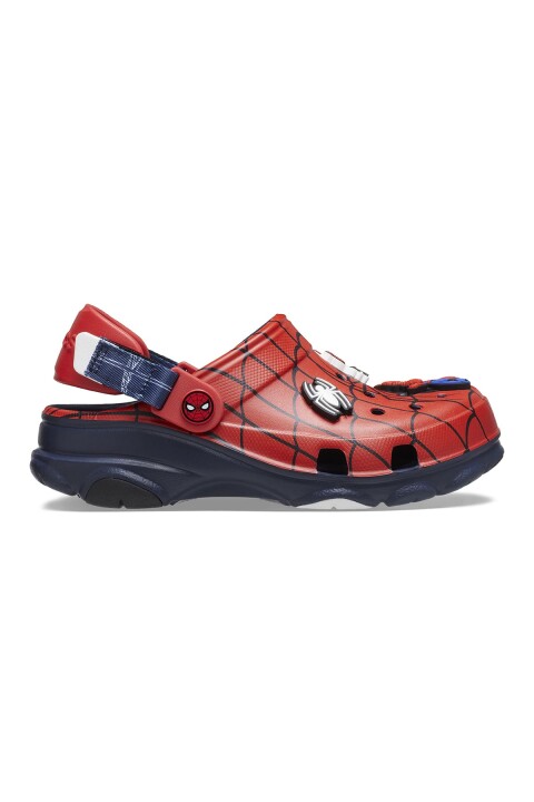 Unisex Çocuk Spider-Man All Terrain Clog T Terlik - Kırmızı Lacivert 