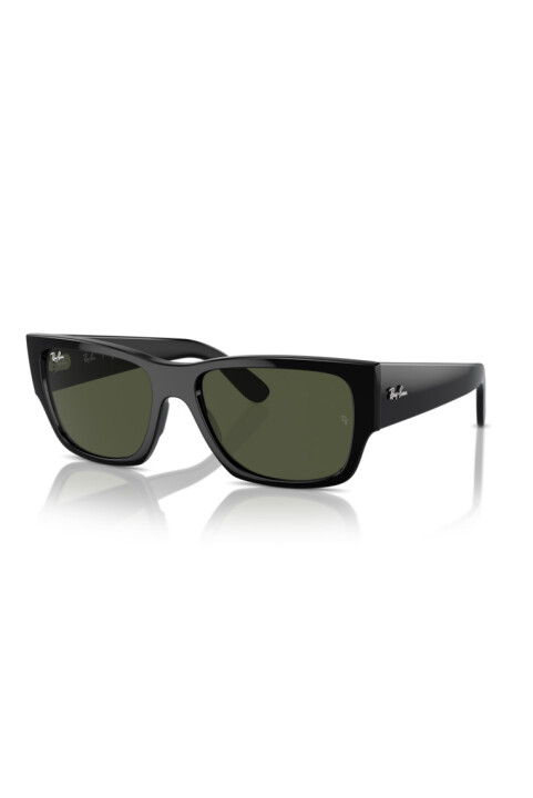 Unisex Ray-Ban Dikdörtgen Tam Çerçeve 56*18*145 Güneş Gözlüğü 