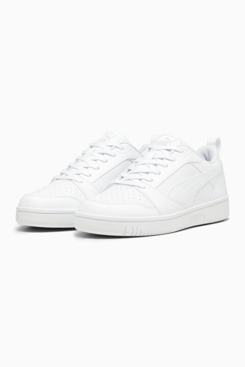 Unisex Rebound V6 Low Sneakers - Beyaz 
